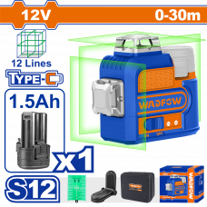 Уровень лазерный Wadfow WLE8M12