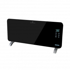 Конвектор электрический 2000Вт черное стекло led Raider RD-PH04