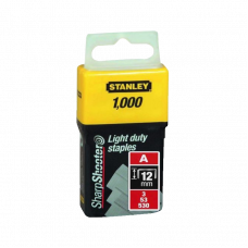 Скобы для степлера 12мм Тип A 1000шт.
