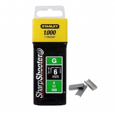 Скобы для степлера 6мм Тип G 1000шт.