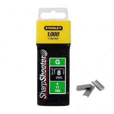 Скобы для степлера 8мм Тип G 1000шт.