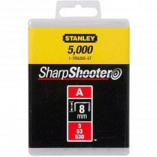 Скобы для степлера тип A 8мм 5000шт. Stanley TRA205-5T