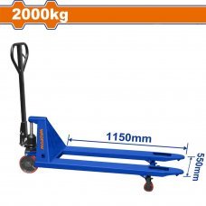 Тележка гидравлическая 2000кг 550х1150мм Wadfow WNH1R20