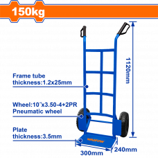 Тележка для багажа 150кг Wadfow WWB2121