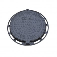 Люк чугунный канализационный EN124B125 600x700x45мм