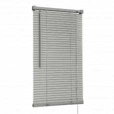 Жалюзи горизонтальные ПВХ RF-M-001 60x160см серебристый