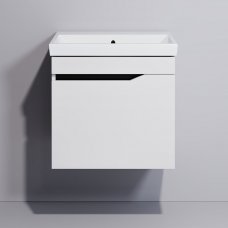 Тумба с раковиной подвесная 