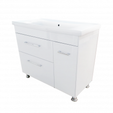 Тумба с раковиной Sena Белый 100