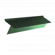 Карниз металлический 2м зеленый