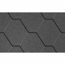 Гибкая черепица Icopal FINLANDA SBS Hexagon Natur светло-серый