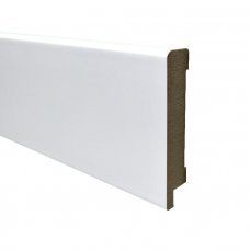 Плинтус напольный белый 2800x16x100мм