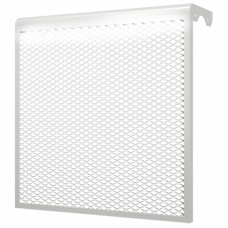 Экран декоративный металлический 6-и секционный 6ДМЭР 590х610х145мм