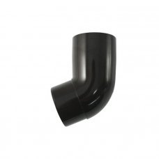 Колено водостока коричневый 105мм 67°