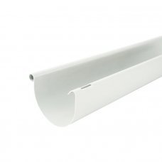 Желоб водосточный белый 125мм 4м