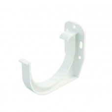 Кронштейн желоба белый 125мм