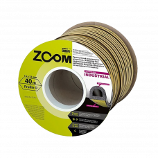 Уплотнитель самоклеющийся Zoom D 14x12мм белый