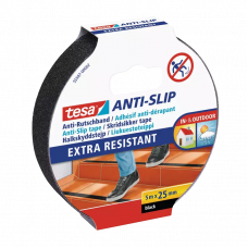 Противоскользящая самоклеящая черная лента 5м 25мм
