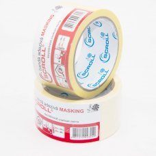 Лента малярная +60С 24мм 25м