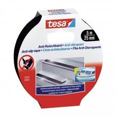 Противоскользящая самоклеящая черная лента 5м 25мм