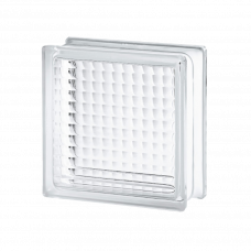 Стеклоблок бесцветный Clear Cross Small 80х190х190мм