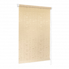 Тканевые ролеты Мини Азия бежевый 95x170см