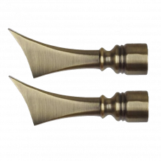 Наконечники для карниза Брилон Античное золото CH-16-172-24 набор 2шт.