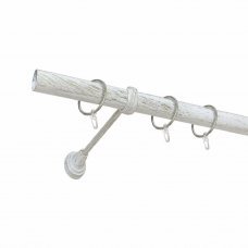 Карниз настенный СM-3393/200/1P белое золото 2м