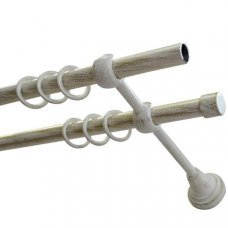 Карниз настенный СM-3393/160/2P белое золото 1.6м