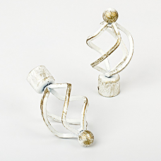 Наконечник для карниза Авея Белое золото CH-19-112-33 19мм набор 2шт.