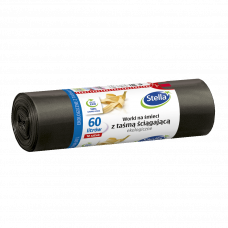 Пакеты для мусора с завязками 60л 10шт wns-4264/18