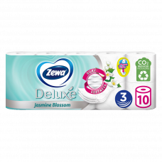 Туалетная бумага Jasmine Blossom трехслойная 10 рулона