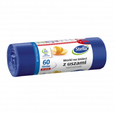 Пакеты для мусора 60л 20шт