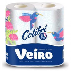 Полотенца бумажные Veiro 2рулона 