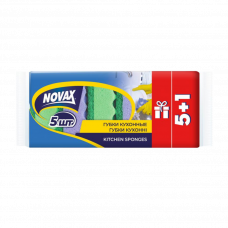 Губки для кухни NOVAX 5+1шт.
