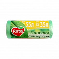 Мешки для мусора 35л 30шт 