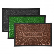 Коврик рельефный GRASS Welcome 50х80см