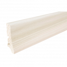 Плинтус напольный Р20 Ясень Белый 58х20х2200мм