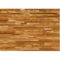 Паркетная доска трехслойная Дуб Carmelian лак матовый 1100x207x14мм