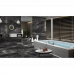 Gresie portelanata Dorato Black 80x160cm