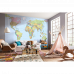 Фотообои World Map XXL4-038 368x248см