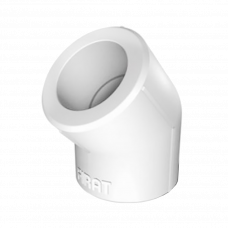 Угол 45° 20мм белый