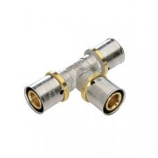 Тройник редукционный под пресс 20x16x20мм