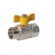Robinet gaz cu sfera si fluture FE-FI 1/2