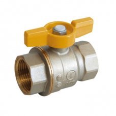 Robinet gaz cu sfera si fluture R250 FI-FI 1/2