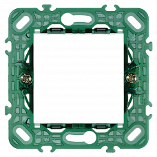 Суппорт 2 модуля с зажимами Plana 