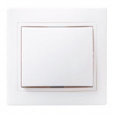 Выключатель 1 клавишный Кварта