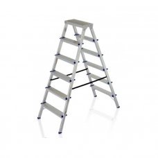 Лестница стремянка алюминиевая DHR 406 1.297м