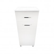 Шкаф с корзиной 100х40х35см Белый 