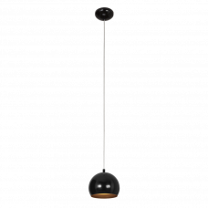 Светильник подвесной Boll черный-золотистый 6586