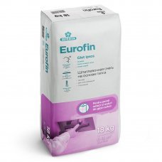 Шпатлевка на основе гипса Eurofin 18кг